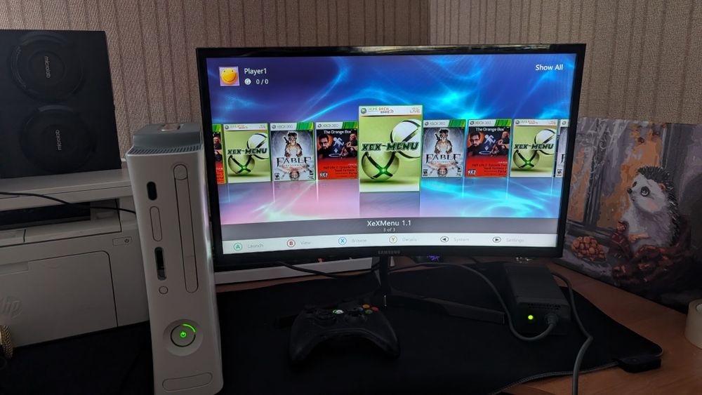 Прошитый Xbox 360 fat (rgh 3.0)