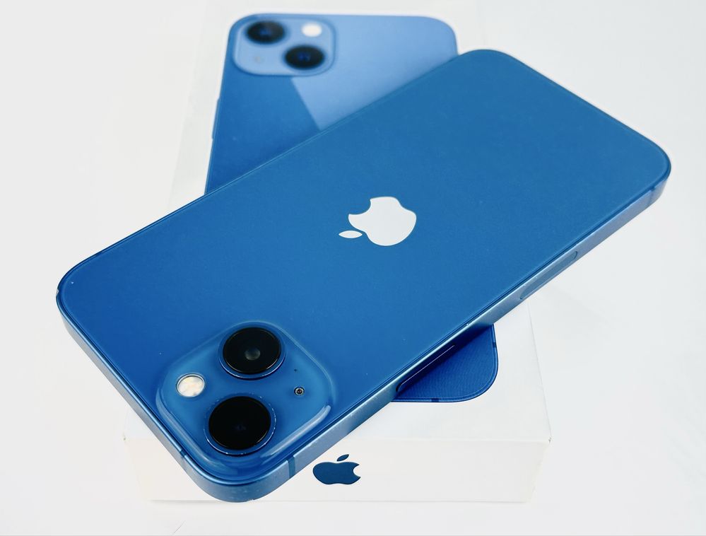 Apple iPhone 13 mini 128GB Blue 100% Батерия! Гаранция!