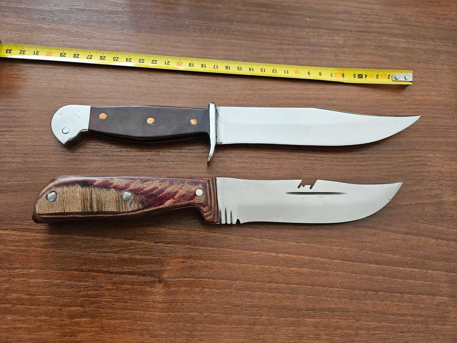 Cutite handmade pentru vanatoare, fabricate la Resita