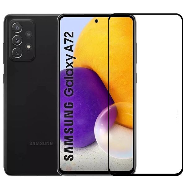 5D Full Стъклен протектор Samsung Galaxy A52s 72 42 A32 22 12 A03s 02s