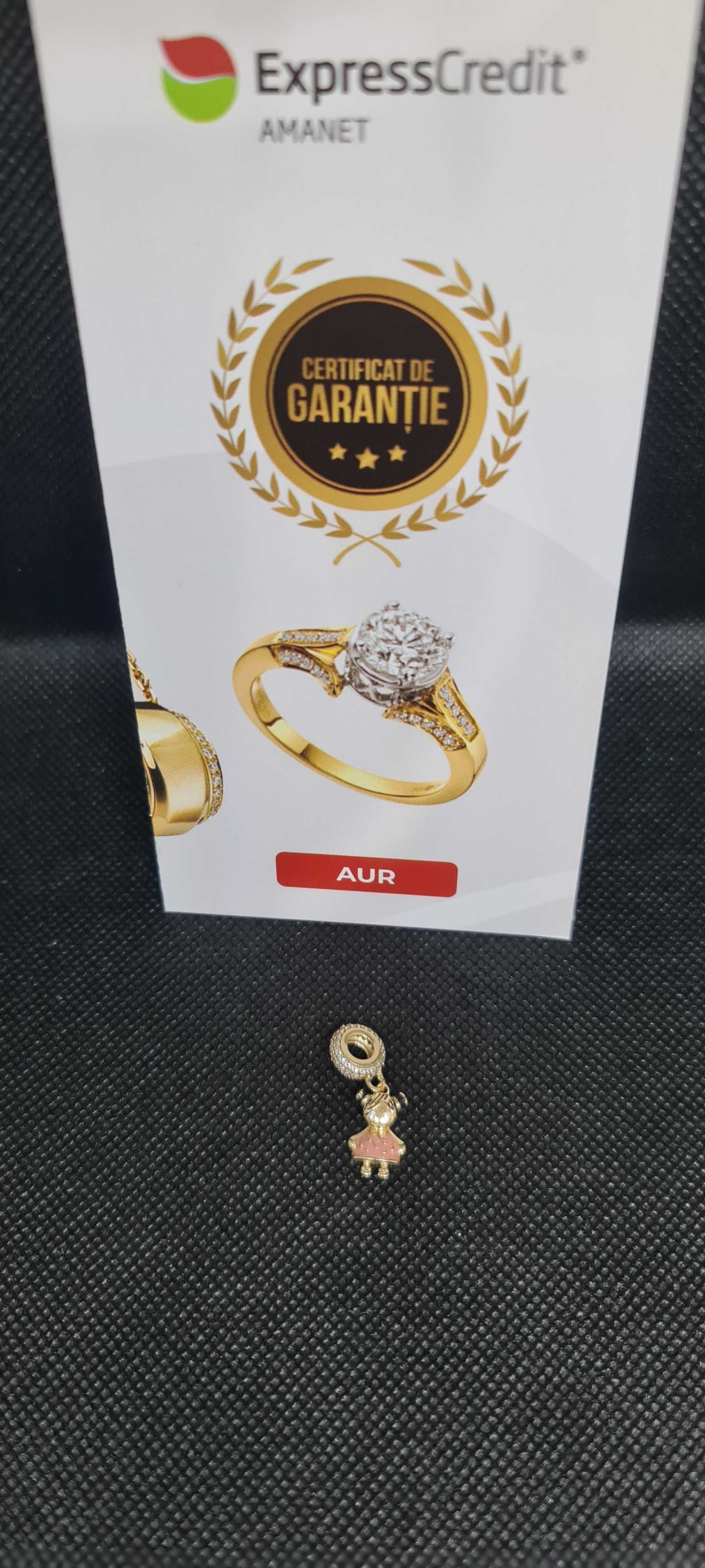 Charm Aur 14K (Ag18 Tutora b.25680.6)