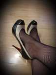 Pantofi cu toc, piele, 37