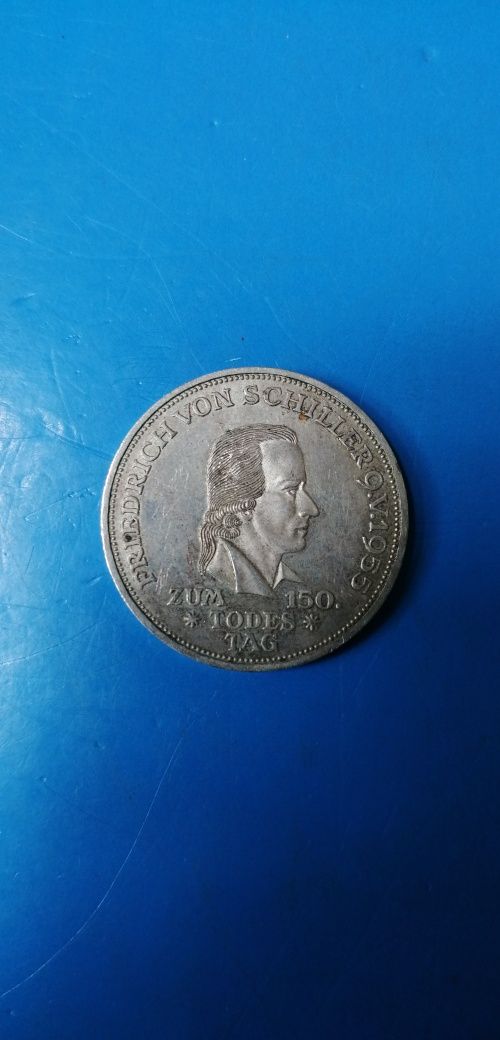 3 monede argint rare 5 mark R.F. Germania
