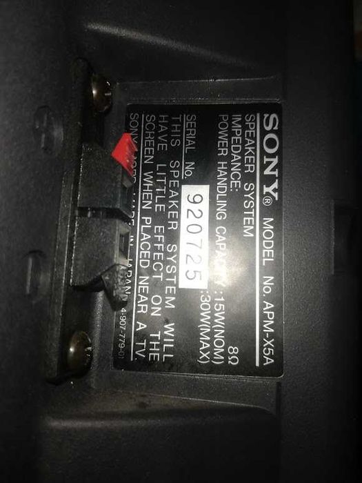 vand boxe SONY APM X5A made in japan