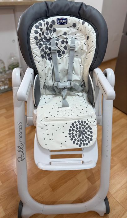 Scaun de masă pentru copii 5 în 1 Chicco - Polly Progress