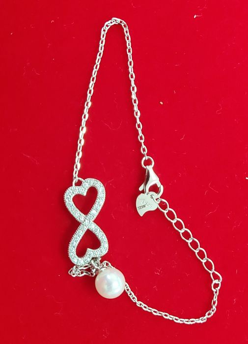 AG12, brățară argint 925, noua/marcata, infinit