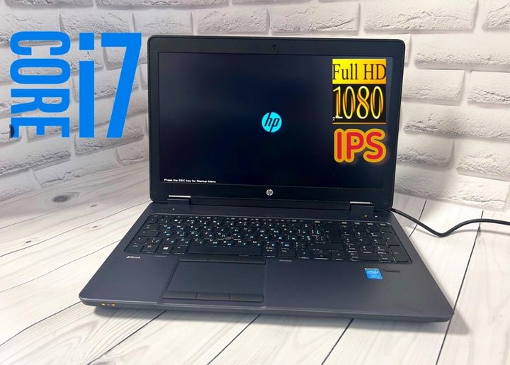 HP ZBook 15,тintel core i7, 2х видеокартами