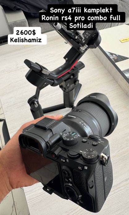 Sony alpha 7 iii Ronin rs 4 pro combo