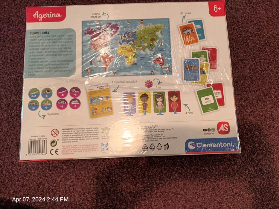 Cunosc lumea - joc de societate