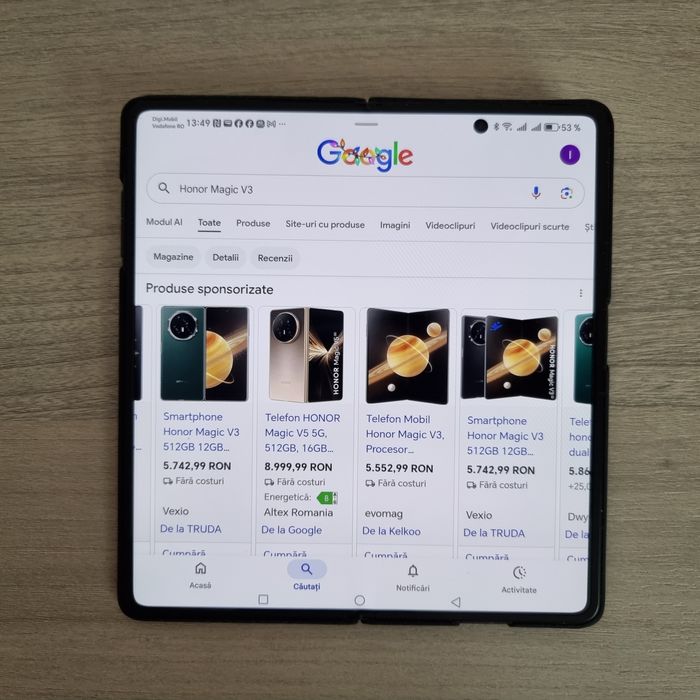 Honor Magic V3  Impecabil  !!  NeverLocked !! Dual SIM !! 3499Lei