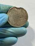 MONEDA ARGINT 999 - PT. TOPIT - Topitura - 1 Uncie - 31.1g - 5 lei/gr.