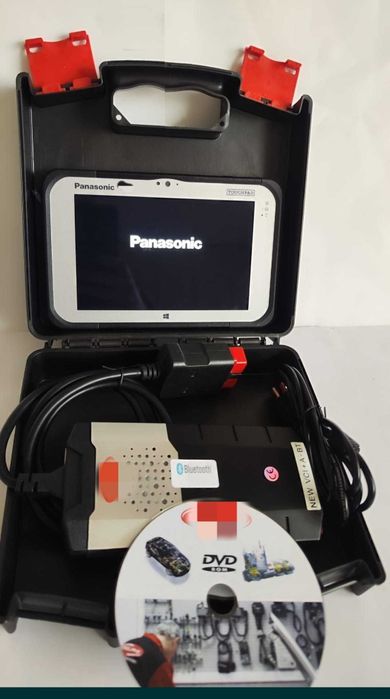 Tester auto Bluetooth + Tableta Panasonic CF20 Diagnoza Turisme+Camioa