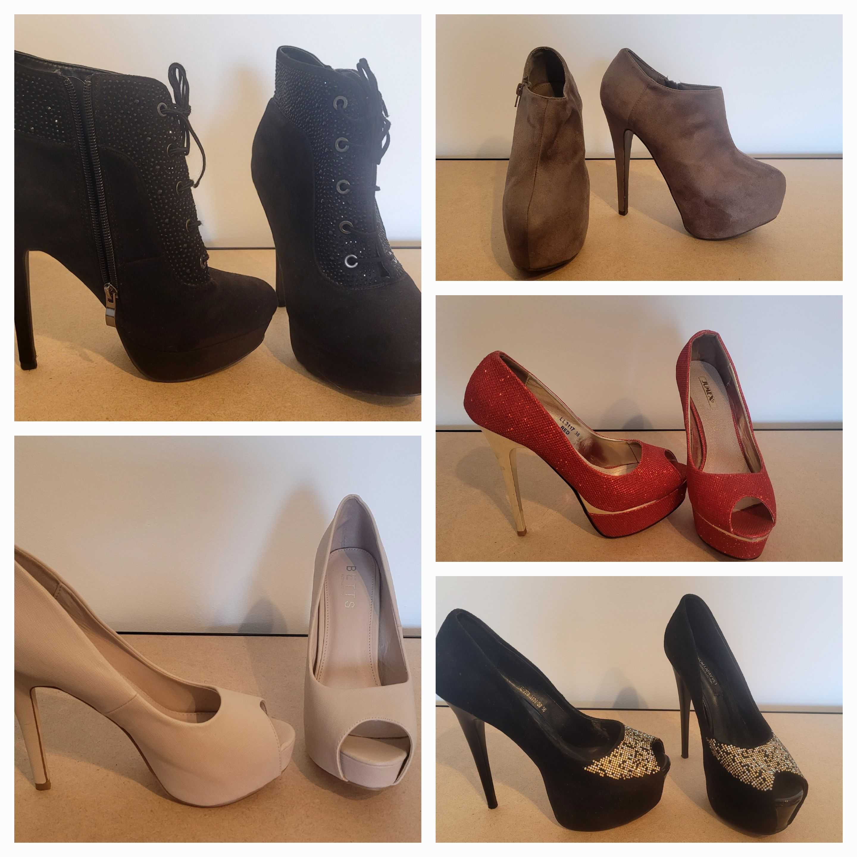 Pantofi cu toc/platforma