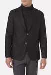Sacou slim premium Roy Robson 50 L maro lana virgina