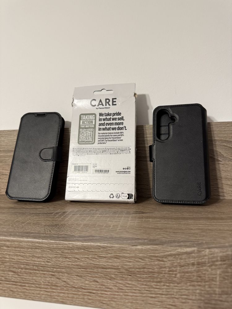 Husa din piele 2 in 1 Care by PanzerGlass pentru iPhone 16
