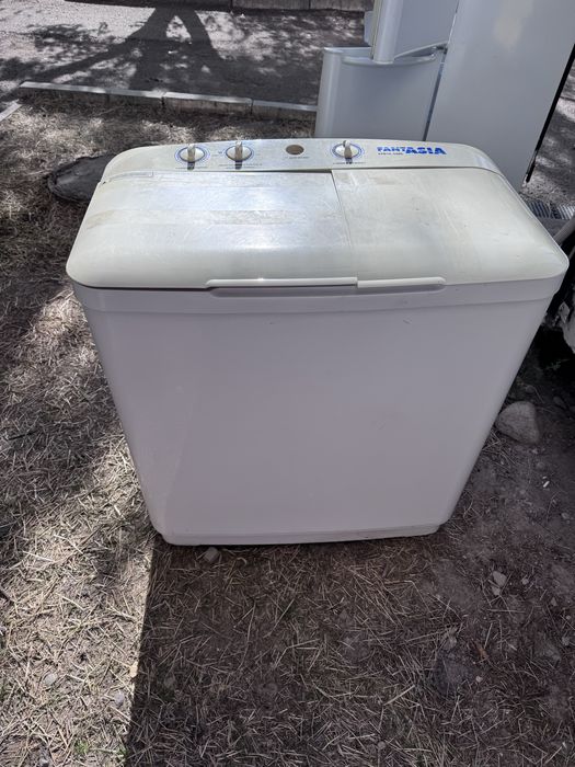 Продается б/у стиральная машина полуавтомат 7 кг Фантазия