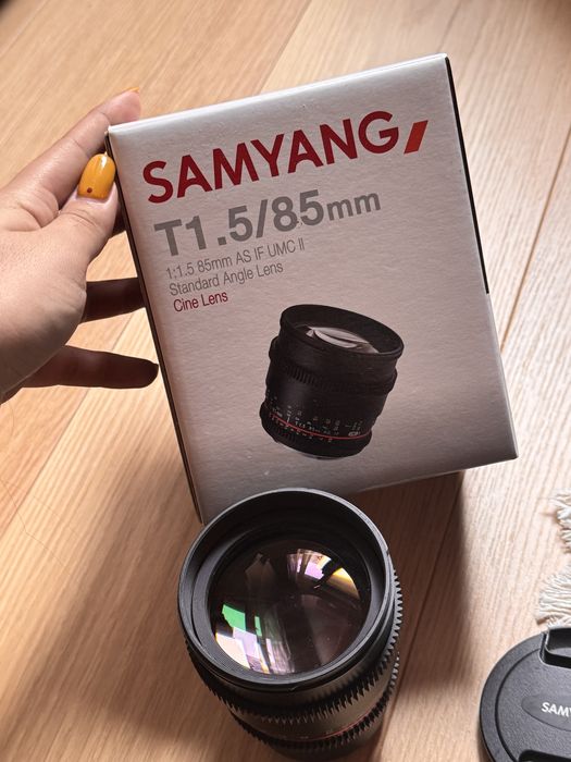 BMPCC 4K + Samyang 85mm/1.5 & аксесоари
