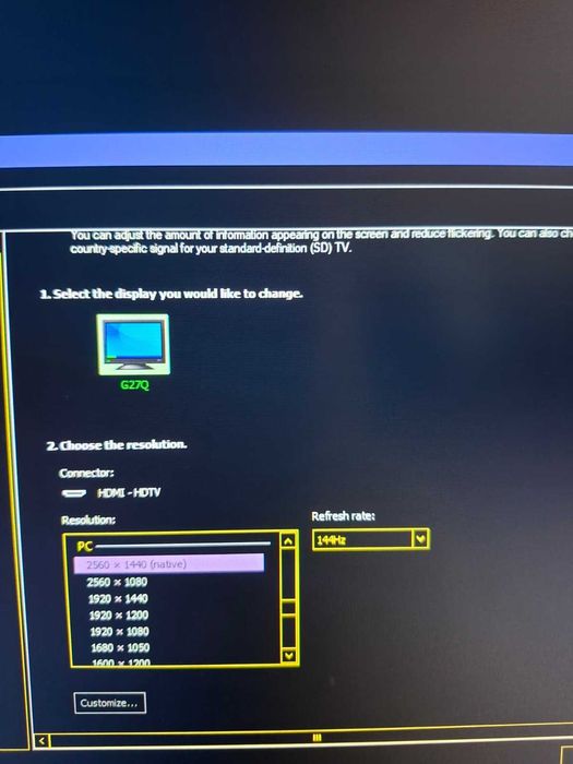 Monitor GIGABYTE Gaming G27Q 27'' 1ms 144hz cu factura si garantie