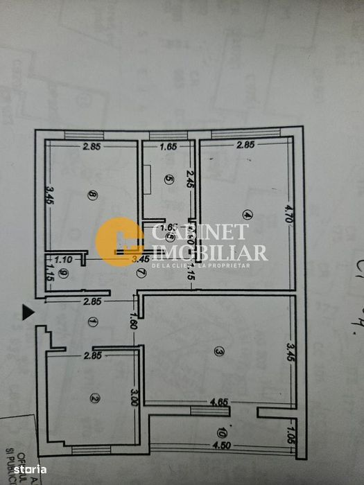3 camere, decomandat, Tatarasi-Dispecer, bloc fara risc!