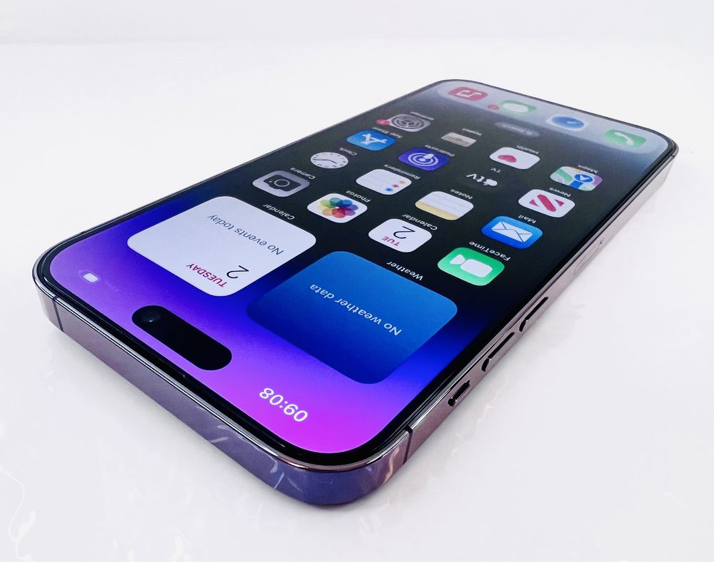 Apple iPhone 14 Pro Max 256GB Deep Purple 91% Батерия! Гаранция!