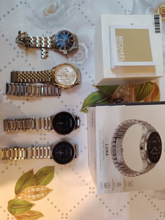 Seiko presage, Michael Kors și 2 Vector Luna