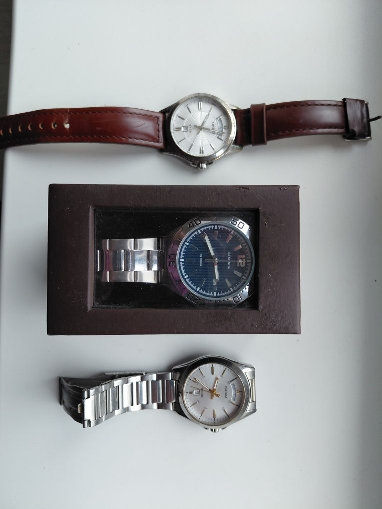 Наручные часы Casio и  Sekonda