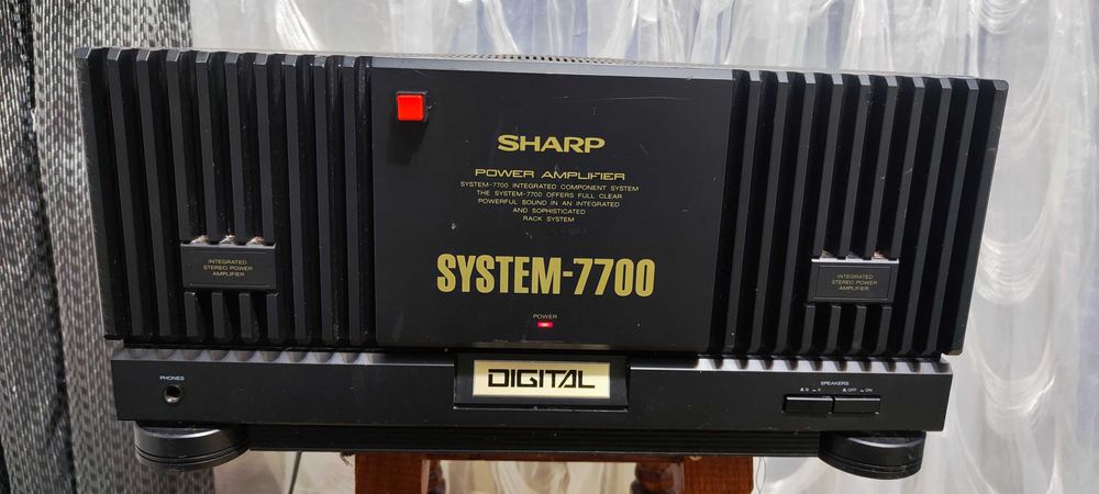 Amplificator Audio Putere Sharp System-7700  Amplificator Final Stereo