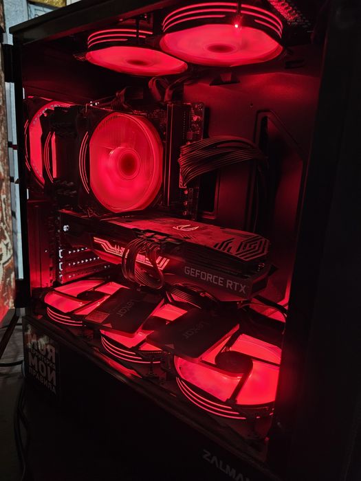 RTX 3080 GAMING kompyuter CS2, GTA, Call of Duty, Warzone...