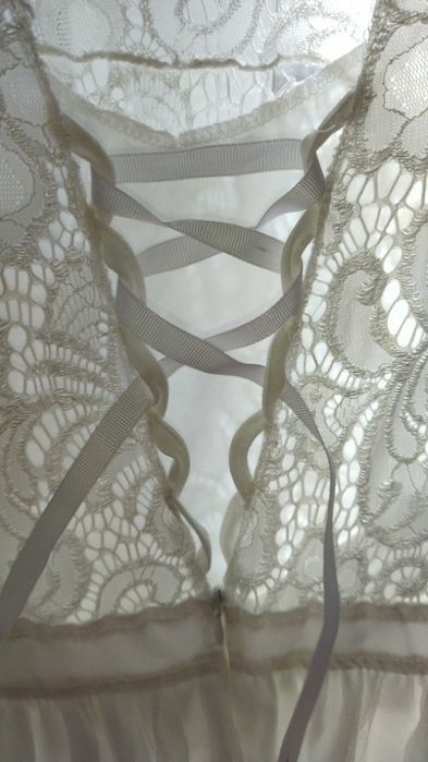 РОКЛЯ детска дантела/мрежа/трико