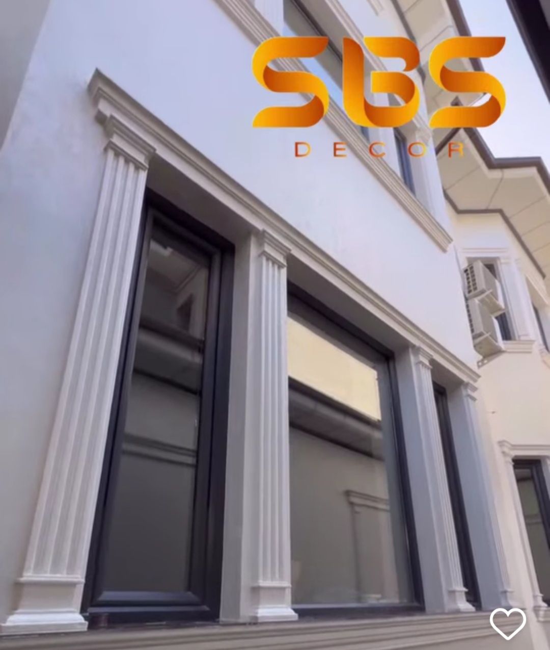 Sbs dekor firma mahsulotlari fasadniy tiyaga