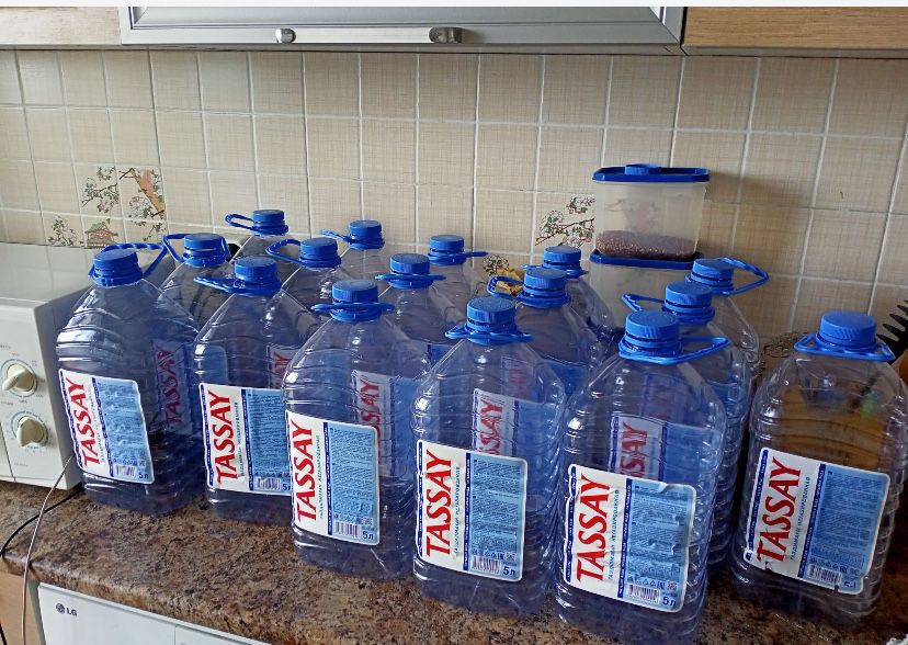 Бутылки 5 л. чистые