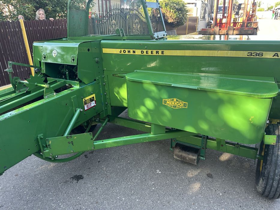 Presa balotiera john deere 336 A impecabila ca noua ORIGINALA
