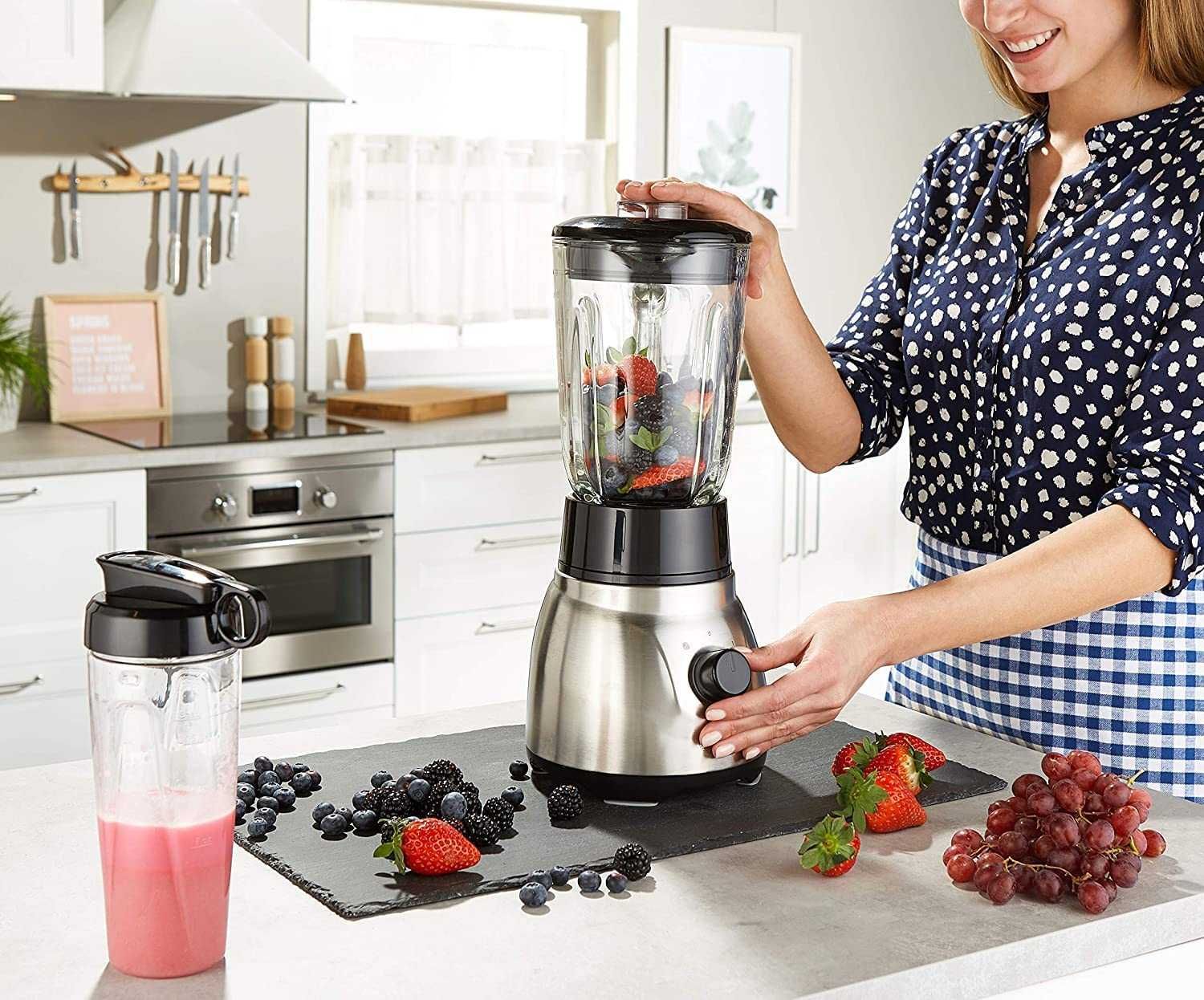 ПРОМО Нов Мощен Блендер Russell Hobbs 23821-56, 1.5л с Гаранция