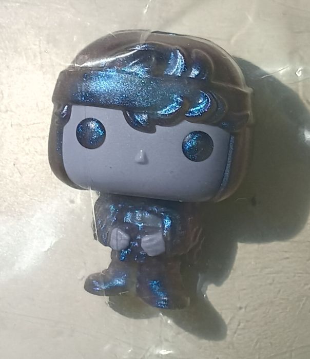 Figurină Kinder Joy Stranger Things Dustin Henderson metallic rară