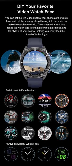Смарт часовник Smart watch DT G1