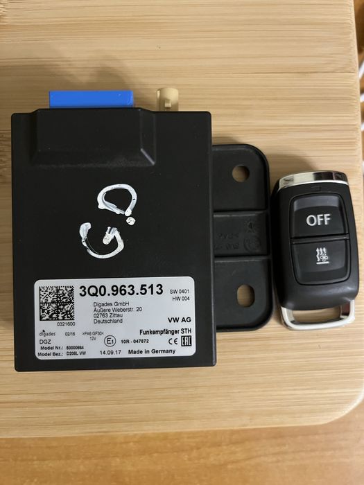 Telestart T91 LIN, модул с дистанционно управление за печки Webasto