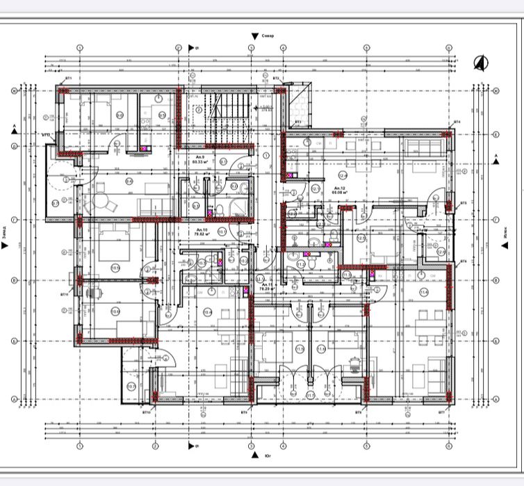 Тристаен апартамент в малка бутикова сграда