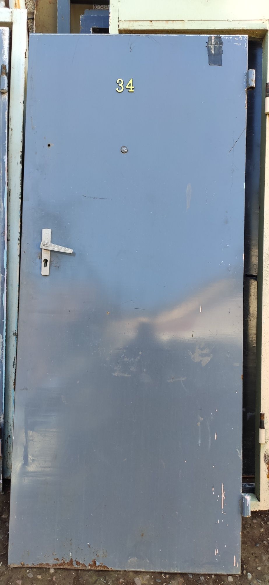 Железный двери б/у с установкой