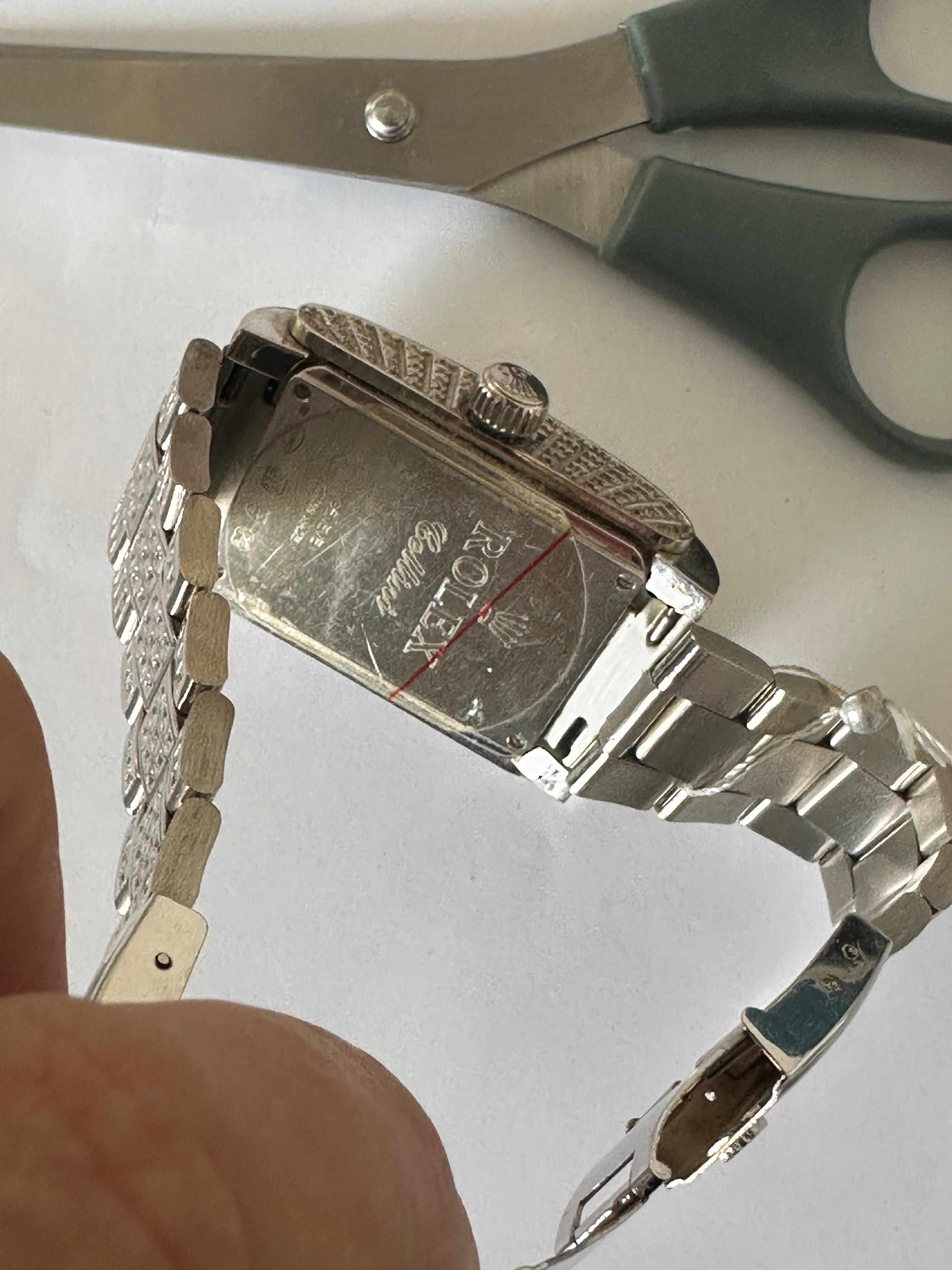 Ексклузивен златен часовник за продажба, копие на Cellini Rolex Prince