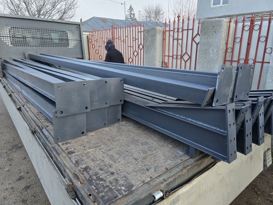 Vand hala din stoc 10x20x4m din IPE 180 livrare imediata ofer montaj