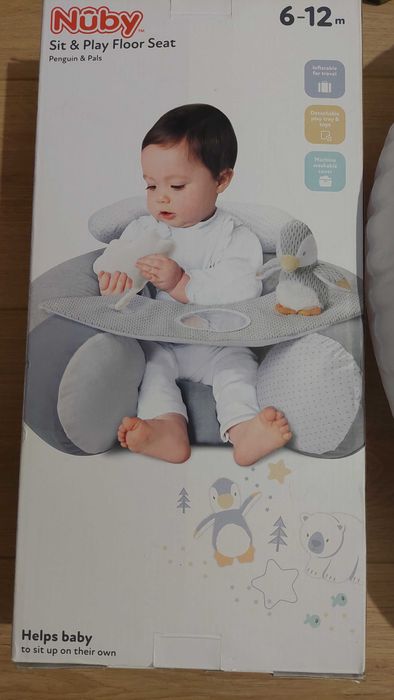 Детско надуваемо столче със занимателен плот