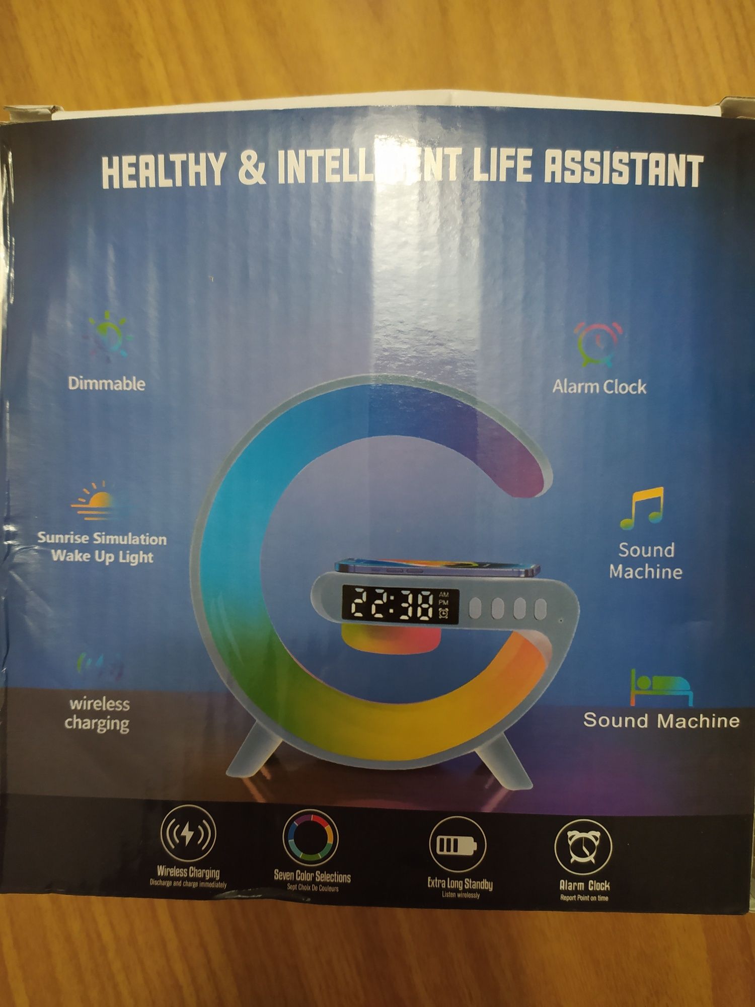 Светеща Bluetooth колонка