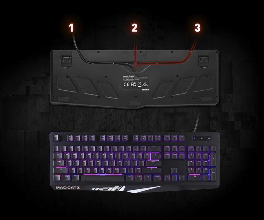 Клавиатура Mad Catz S.T.R.I.K.E. 2