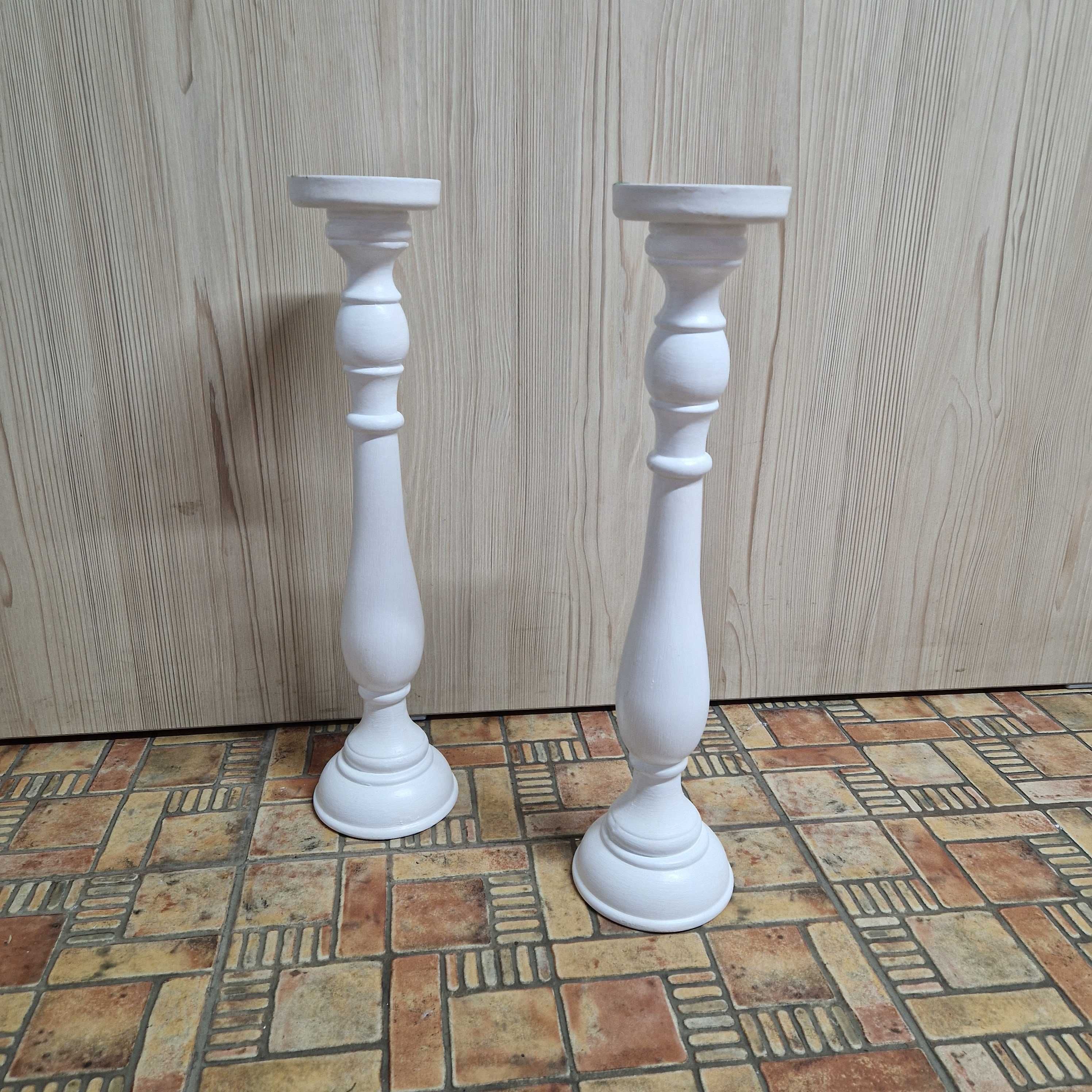 10 Suporturi decorative albe