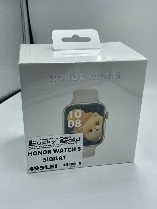 Honor Watch 5 SIGILAT/ FACTURA / GARANTIE #46509