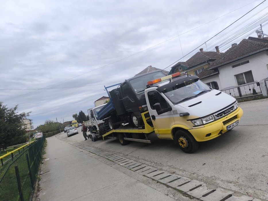 Tractari auto , Asistenta rutiera , Transport auto non-stop