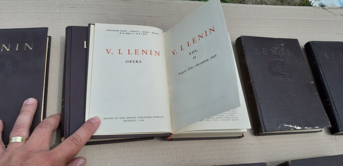 Lenin Opere cărți clasici volume