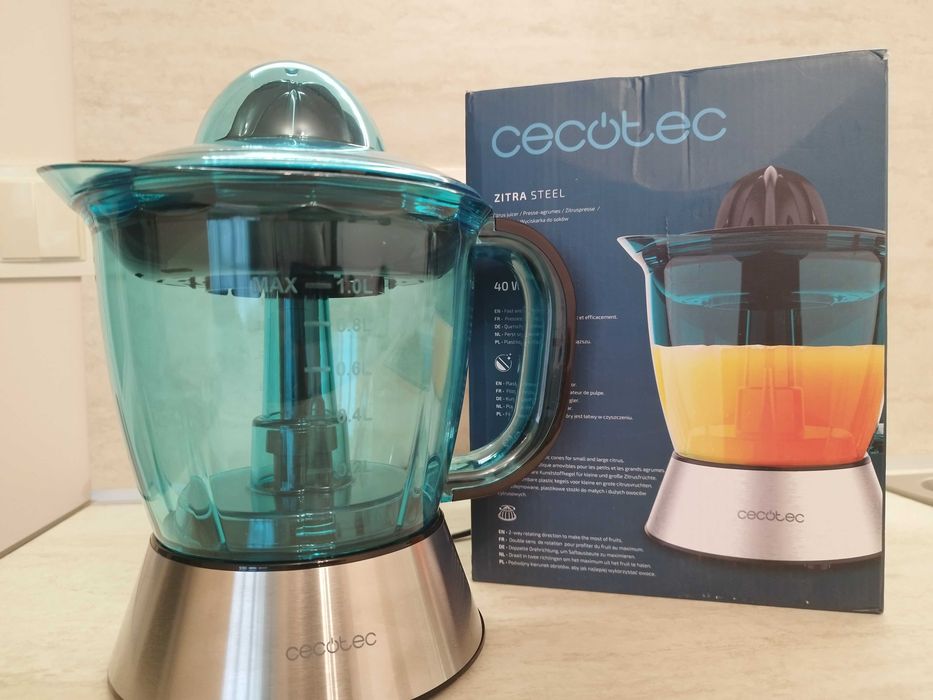 Електрическа Сокоизтисквачка , цитрус преса Cecotec