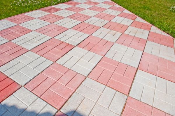 Dale pentru pavaje si pavele prefabricate - Model 40x40 Rustic Duos