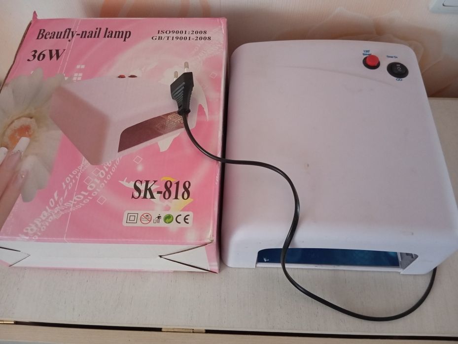 Лампа для гель лака. Пользовались пару раз
